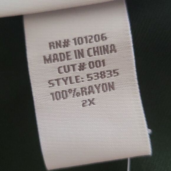 Soft Surroundings Faux Wrap Dress Size 2X - Picture 4 of 4